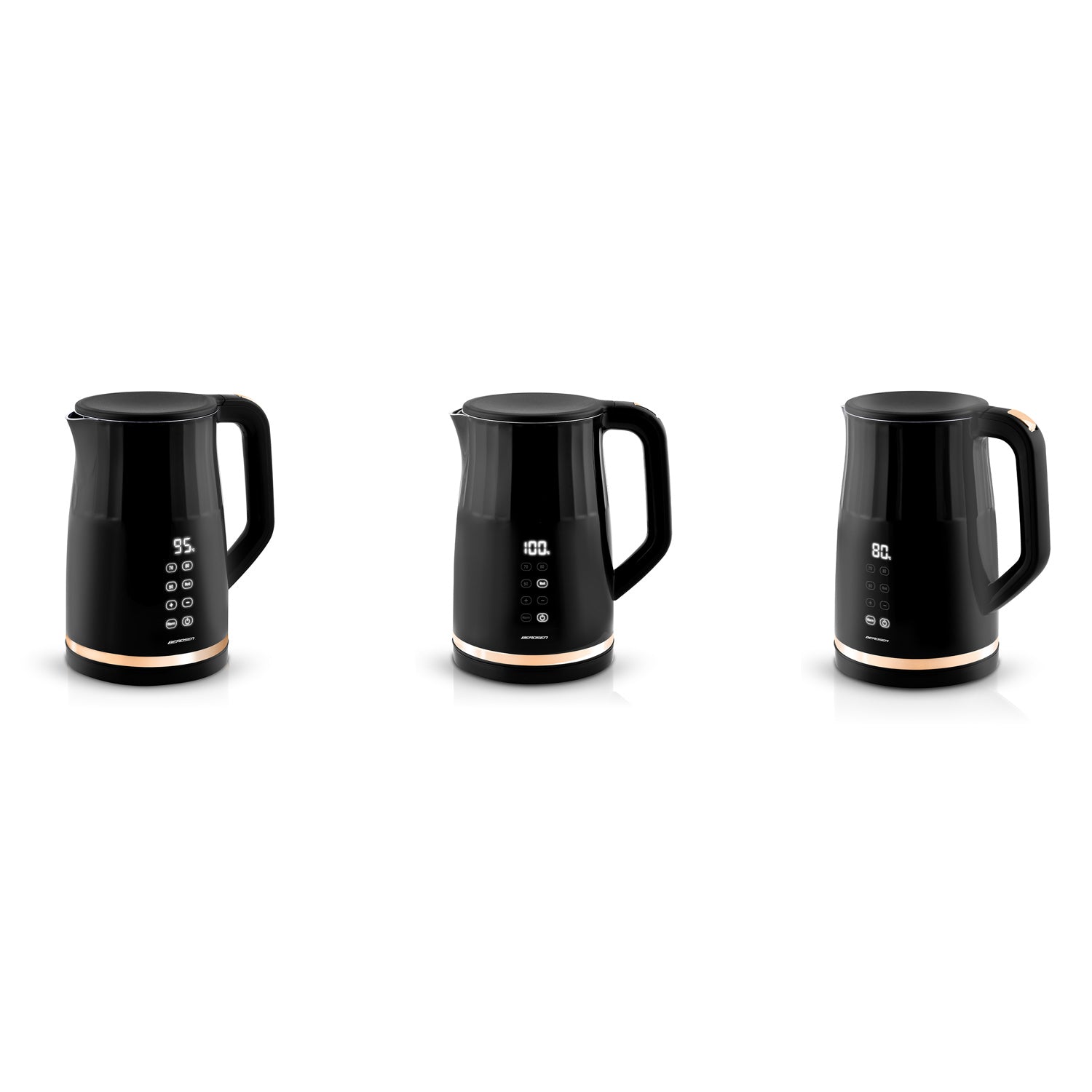 1,7 litro elektrinis Berdsen BD-706 arbatinukas, juodas