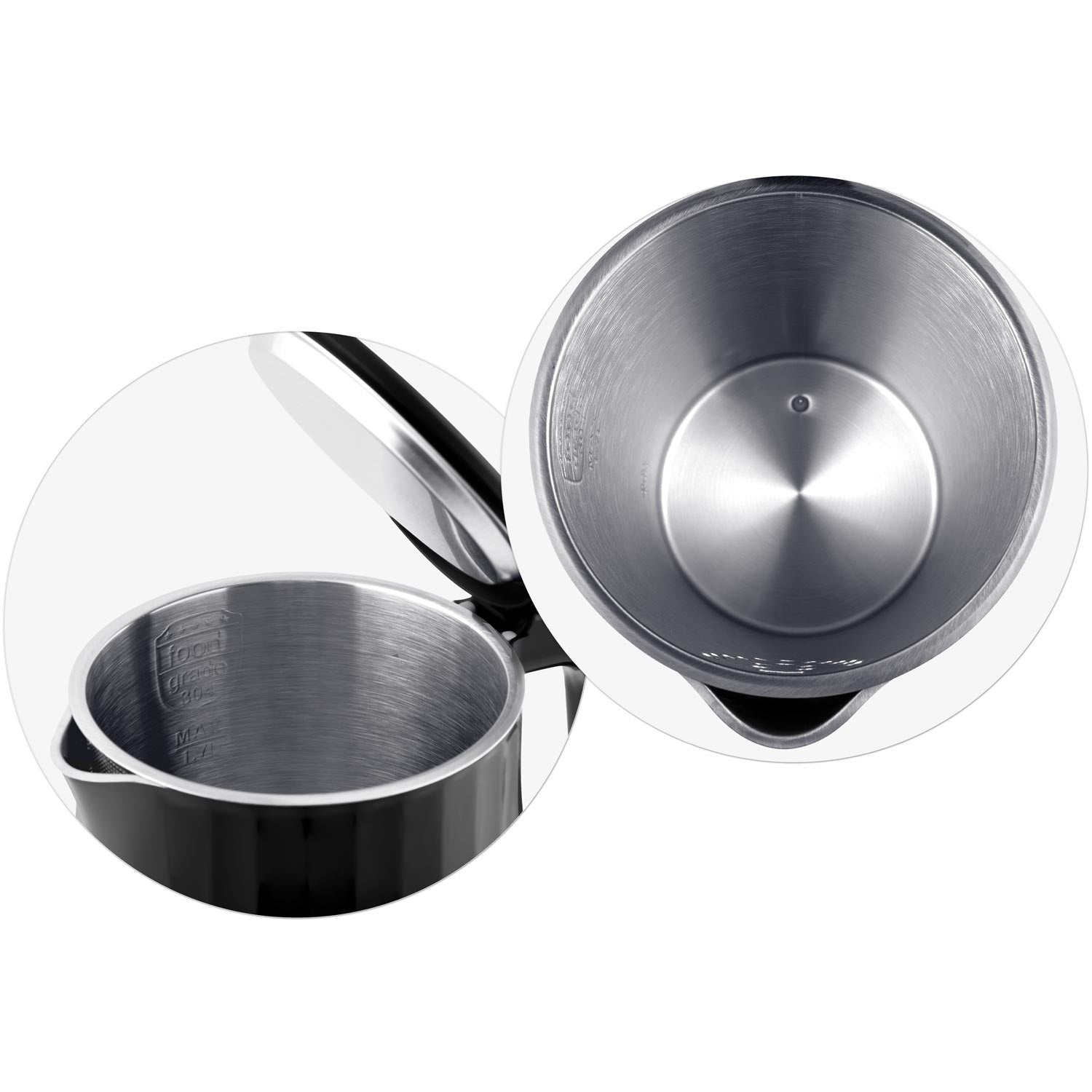 1,7 litro elektrinis Berdsen BD-706 arbatinukas, juodas