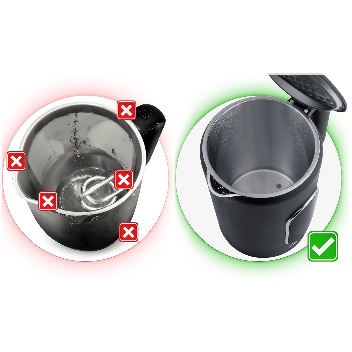 1,7 litro elektrinis Berdsen BD-712 arbatinukas juodas sidabras