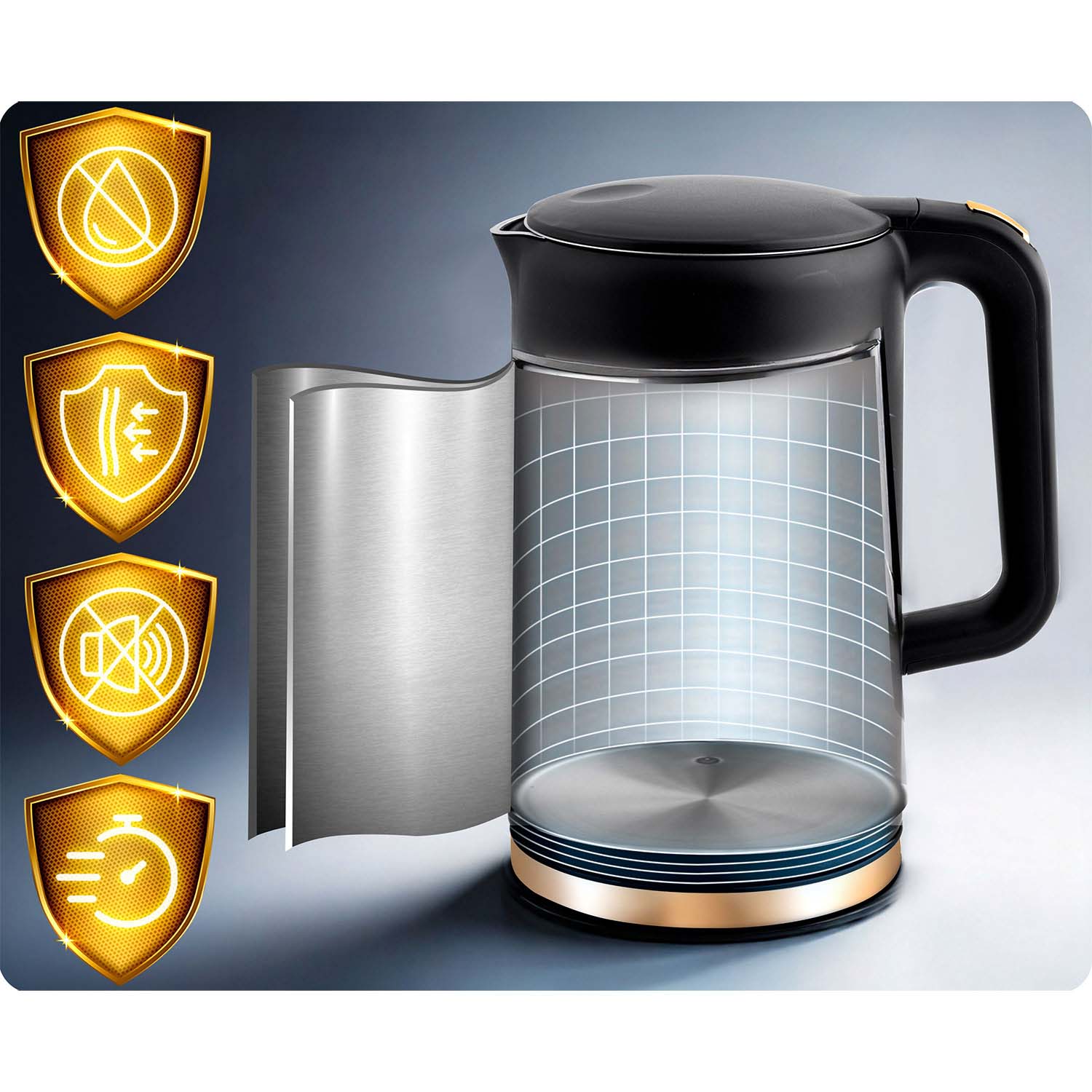 1,7 l elektrinis teptukas Berdsen BD-712