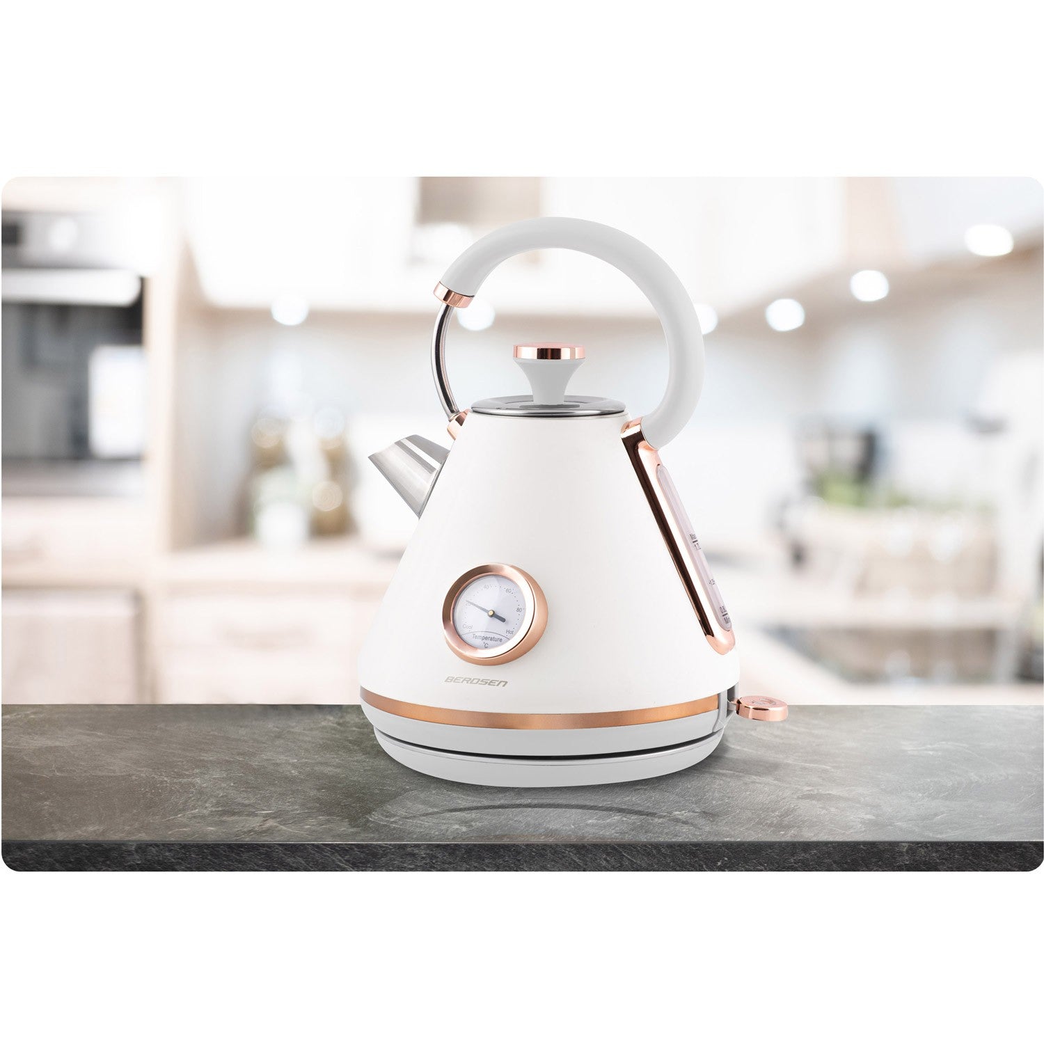 Elektrinė tepalo su 1,7 L termometru Berdsen BD-701 balta
