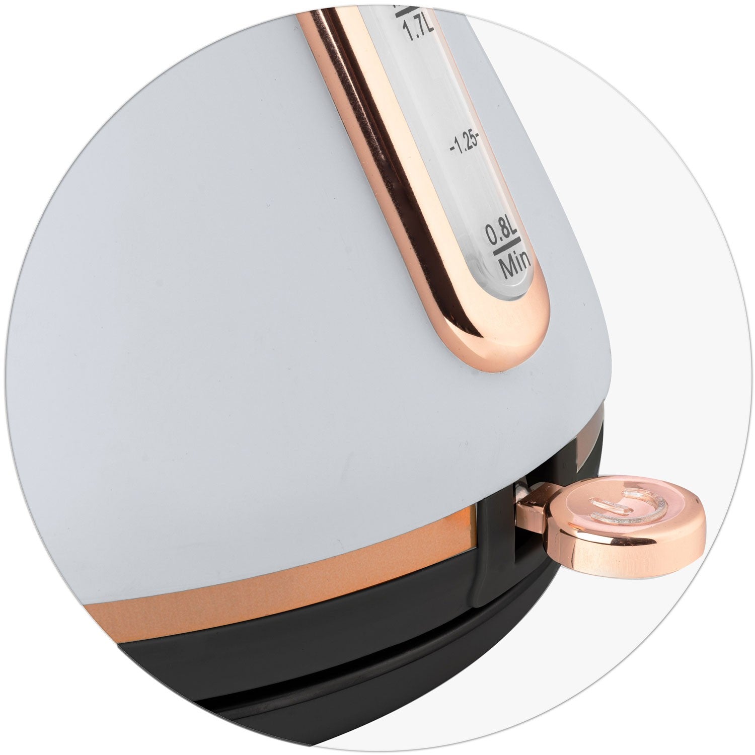 Elektrinė tepalo su 1,7 L termometru Berdsen BD-701 pilka