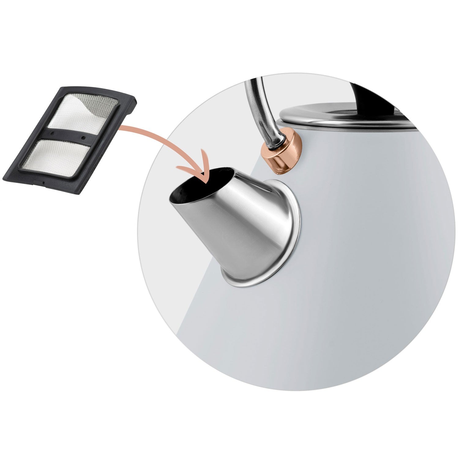 Elektrinė tepalo su 1,7 L termometru Berdsen BD-701 pilka