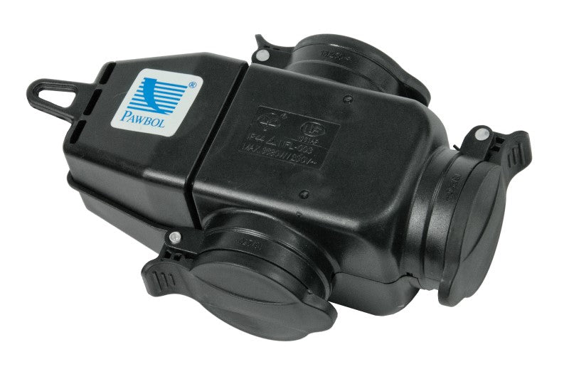 Šakotuvas - kištukinis lizdas Pawbol D.3156S (3 vietų)