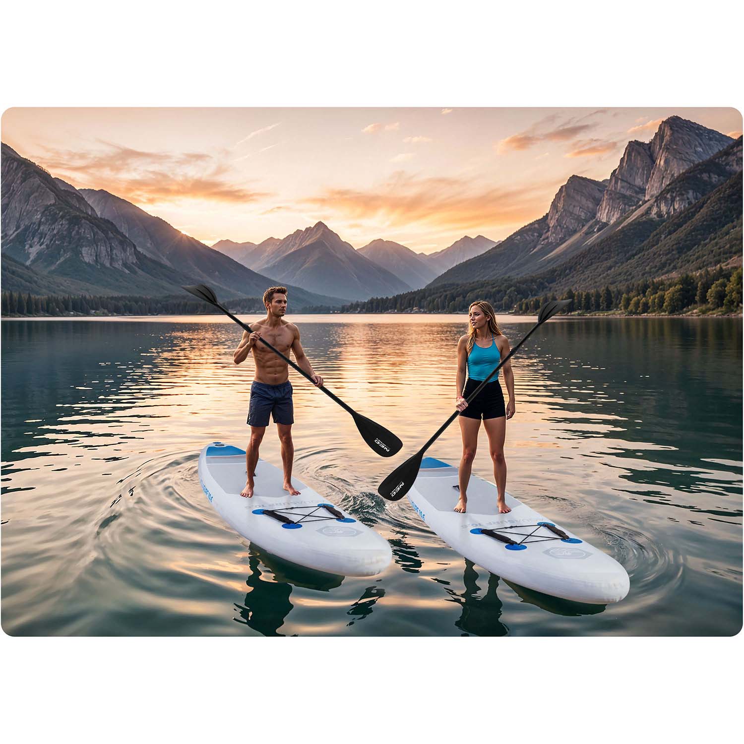 SUP Aquasurf 320 x 84 x 15 cm Neo-Sport 170200 plokštė