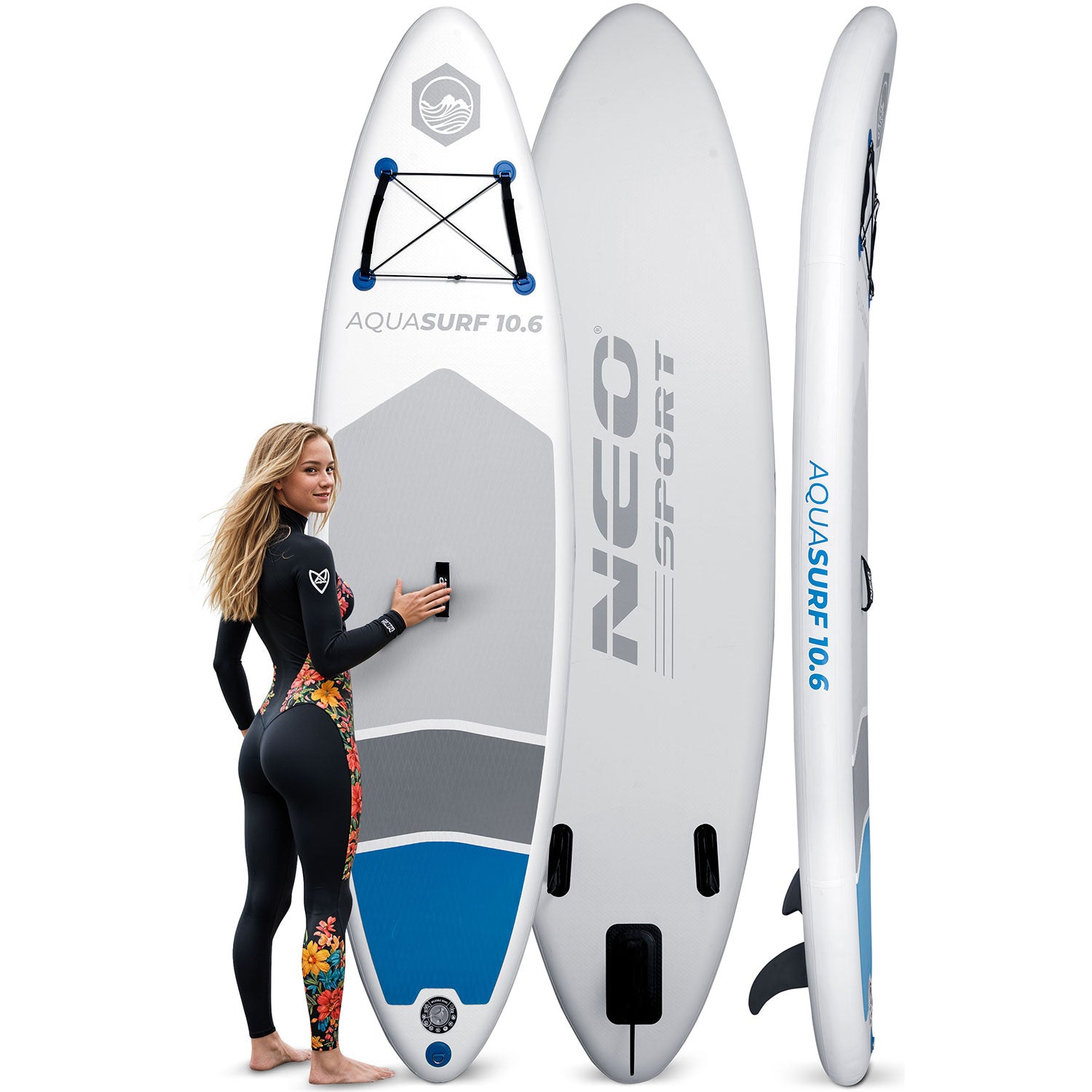 SUP Aquasurf 320 x 84 x 15 cm Neo-Sport 170200 plokštė
