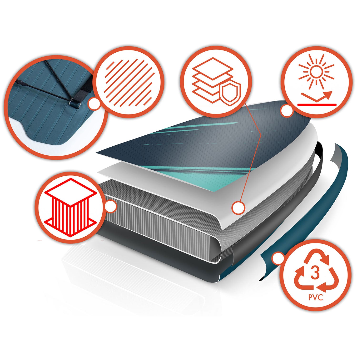 350 x 81 x 15 cm Neo-Sport 170302