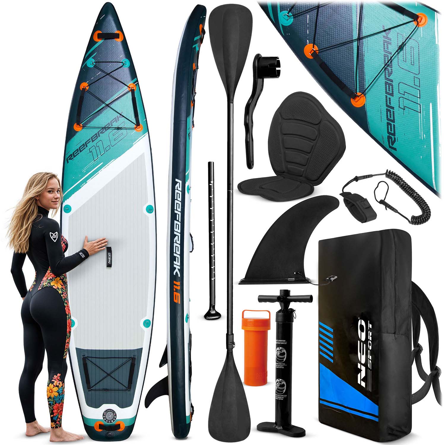 350 x 81 x 15 cm Neo-Sport 170302