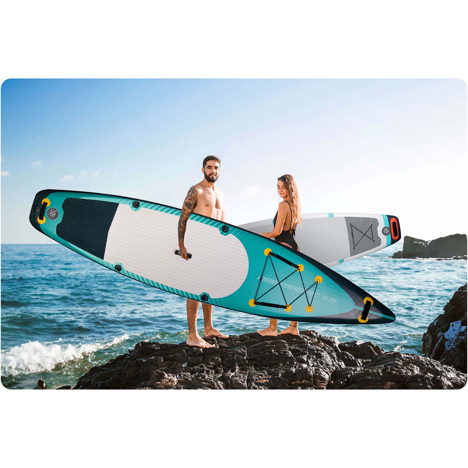 350 x 81 x 15 cm Neo-Sport 170303 SUP Reefbreak plokštė