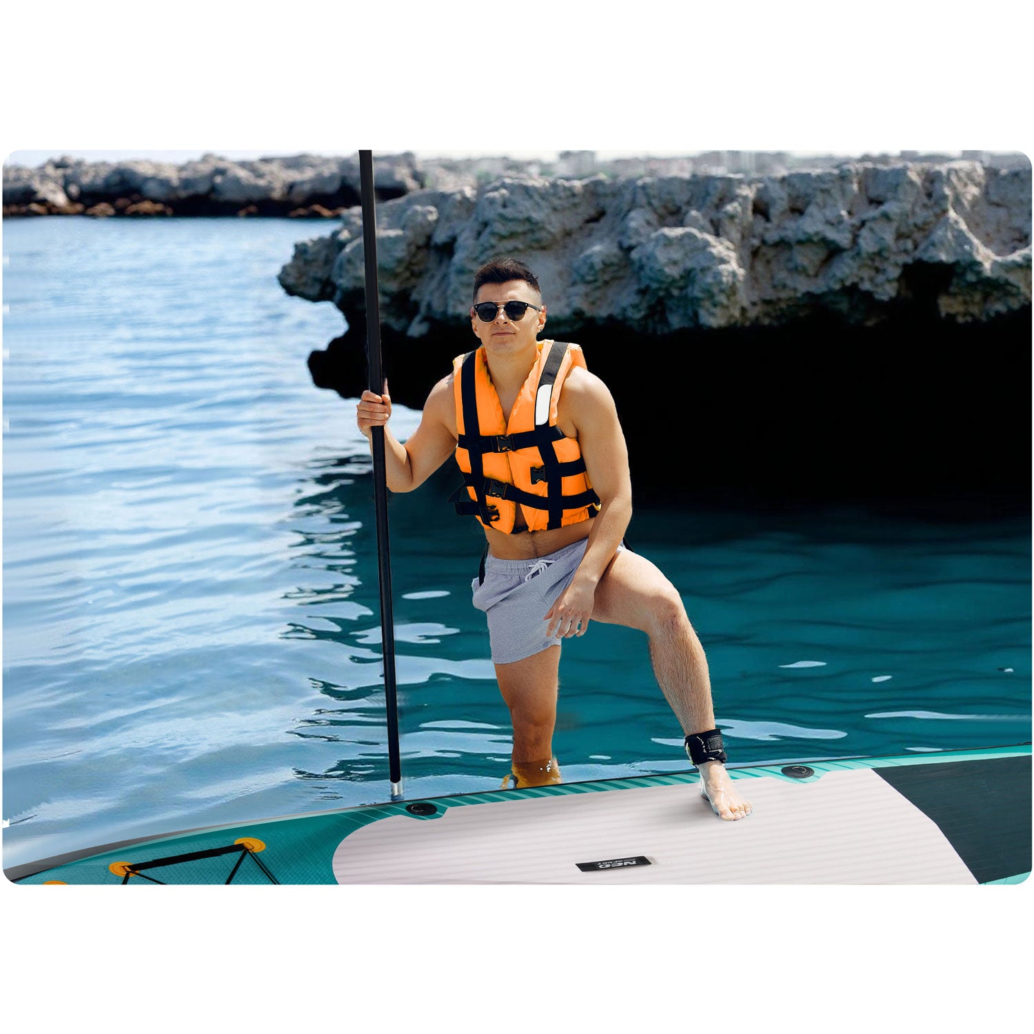 350 x 81 x 15 cm Neo-Sport 170303 SUP Reefbreak plokštė