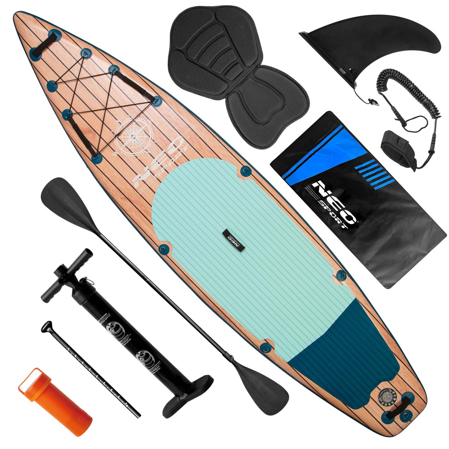 350 x 81 x 15 cm Neo-Sport 170304 SUP Reefbreak plokštė
