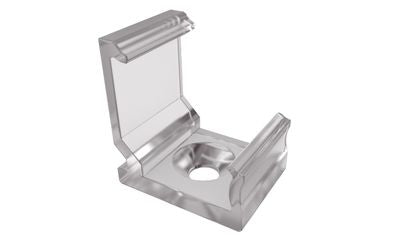 Skaidrus paviršinis profilio tvirtinimas C tipo LED juostoms LUMINES