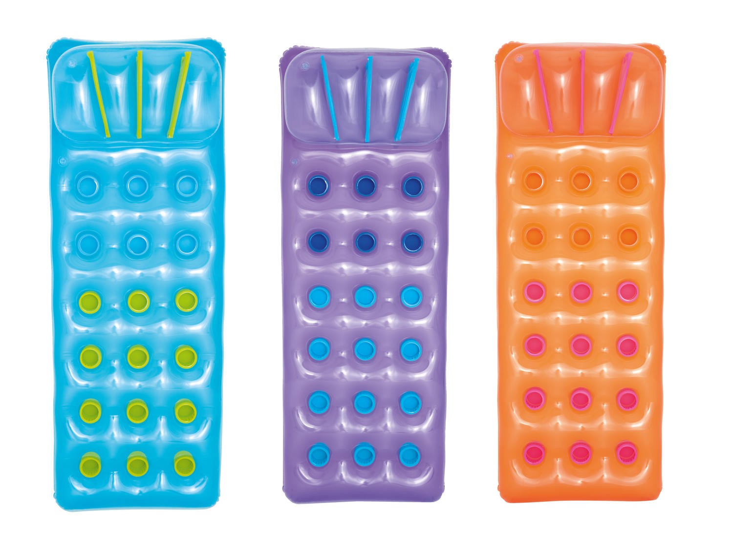 3 spalvos 188 x 71 cm Bestway 43015 oranžinė