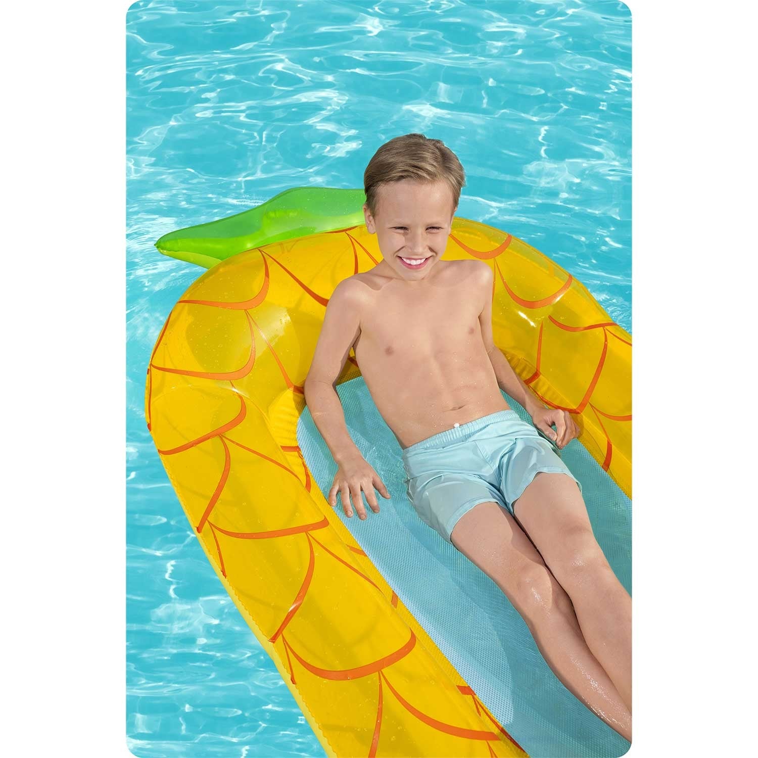 Ananasų pučiama čiužinė