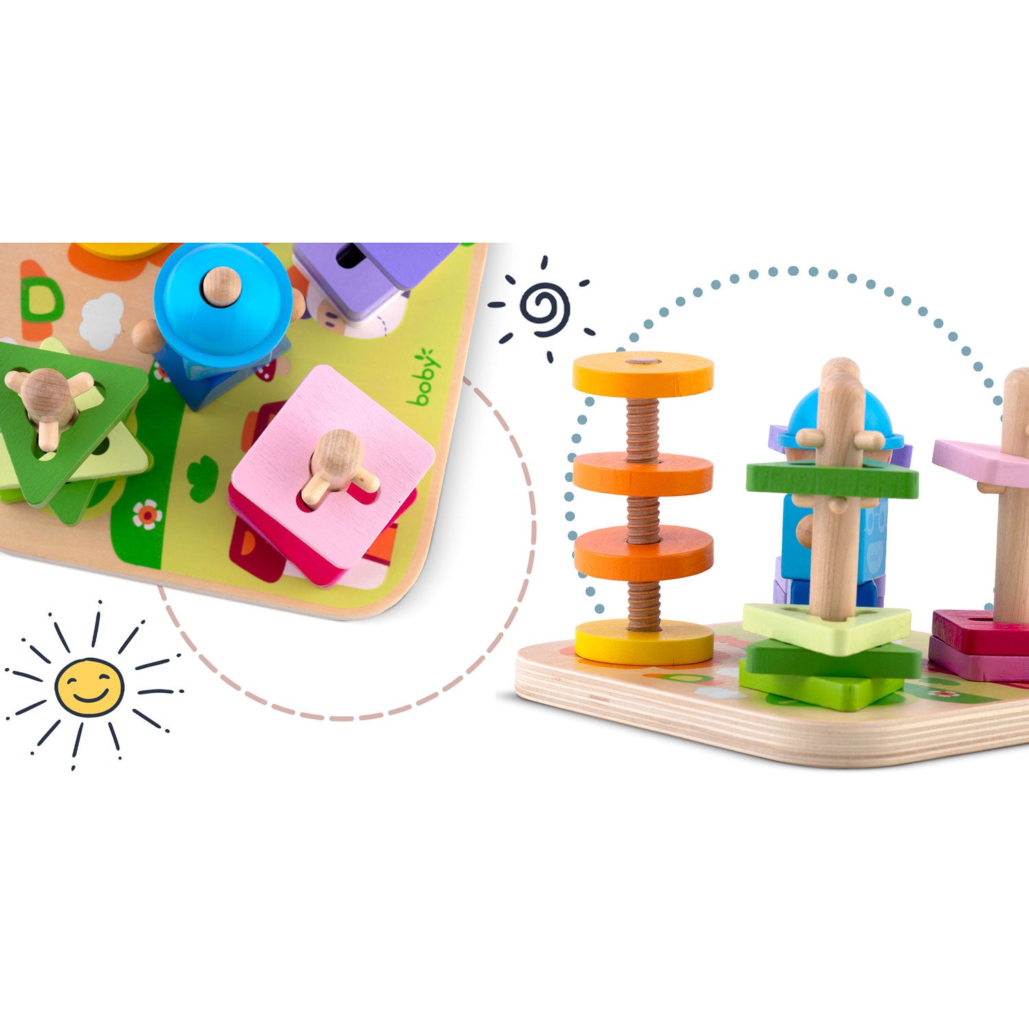 RK-866 Ricokids medinis žaislas