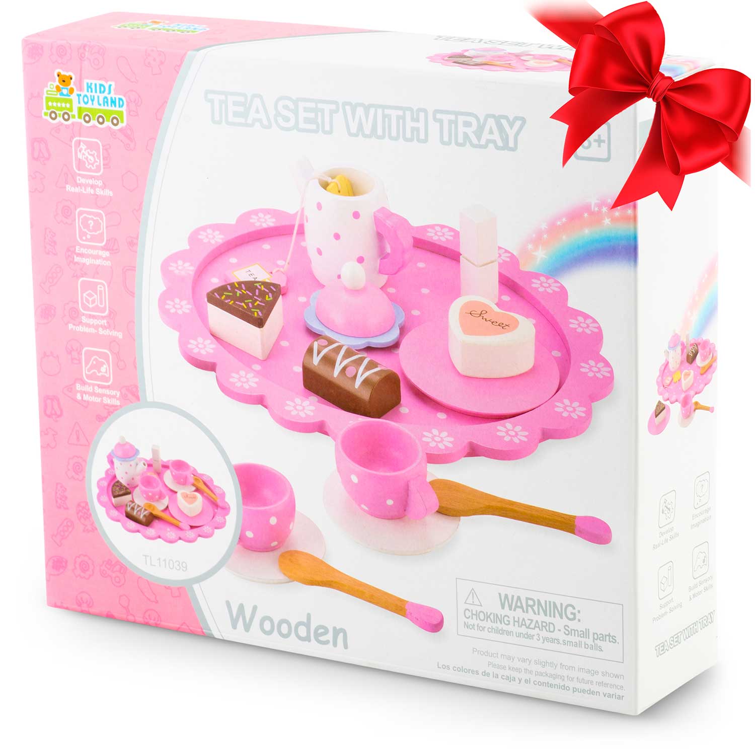 RK-869 Ricokids medinis žaislas arbatos komplektas