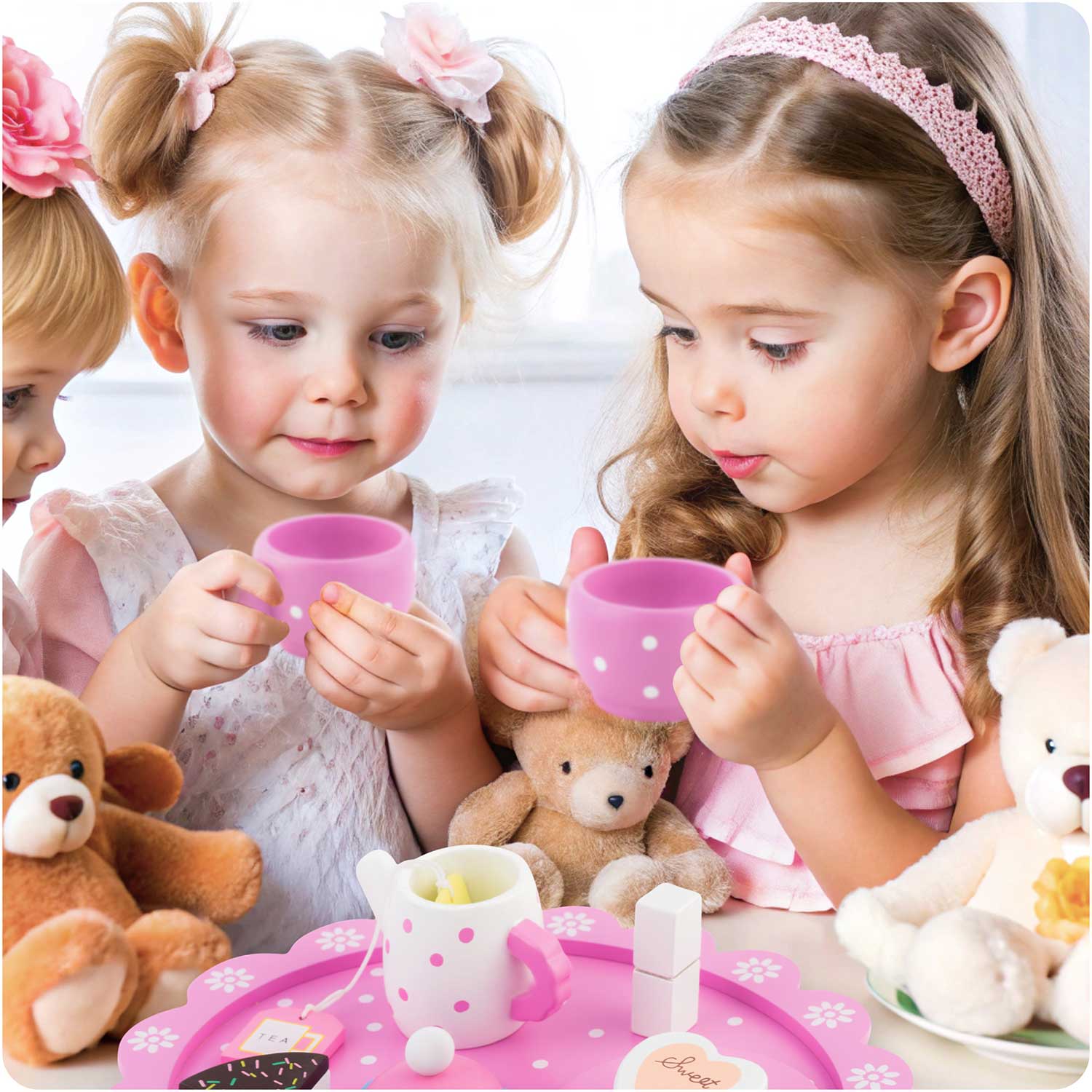 RK-869 Ricokids medinis žaislas arbatos komplektas