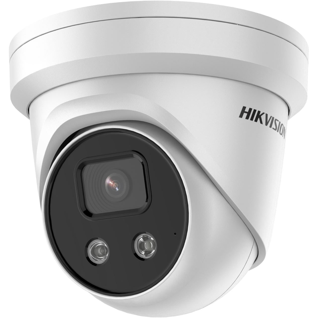 Hikvision dome DS-2CD2346G2-IU(C) F6 (balta, 4 MP, 30 m. IR, AcuSense)