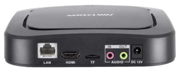 Hikvision vaizdo-reklamos valdymo įrenginys DS-D60C-B (1 HDMI išėj, 1 audio įėj./išėj, 2 USB)