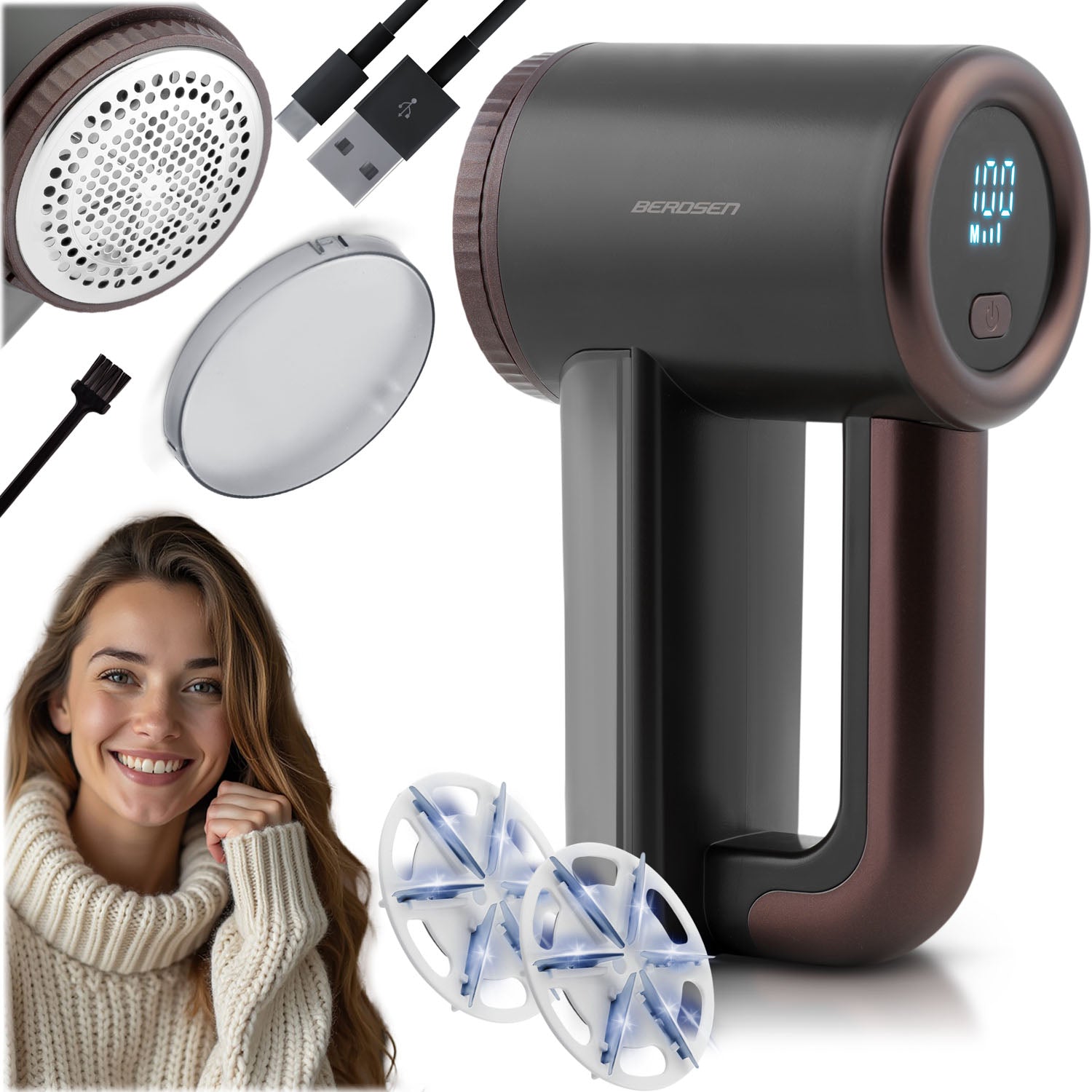 Elektrinė Berdsen BD-390 drabužių kirtimo mašina