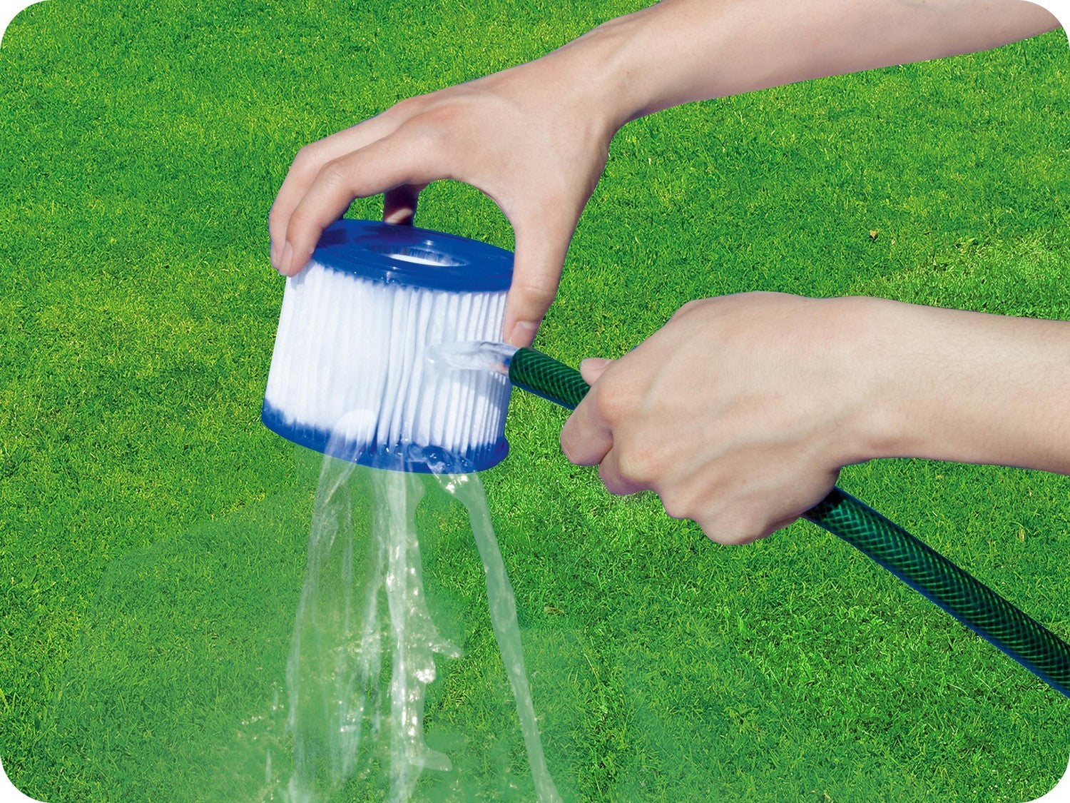 VI tipo SPA siurblio filtras x 2 Bestway 60311