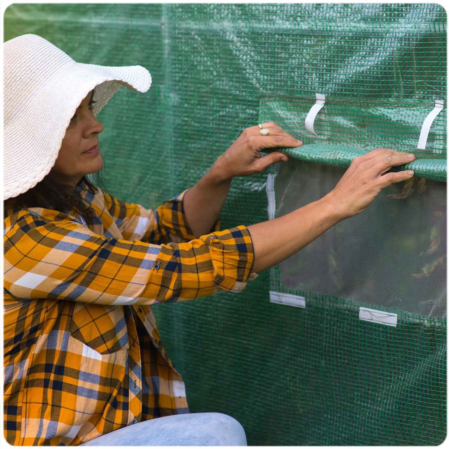 3x6 m (18 m2) sodų tuneliui skirta folija