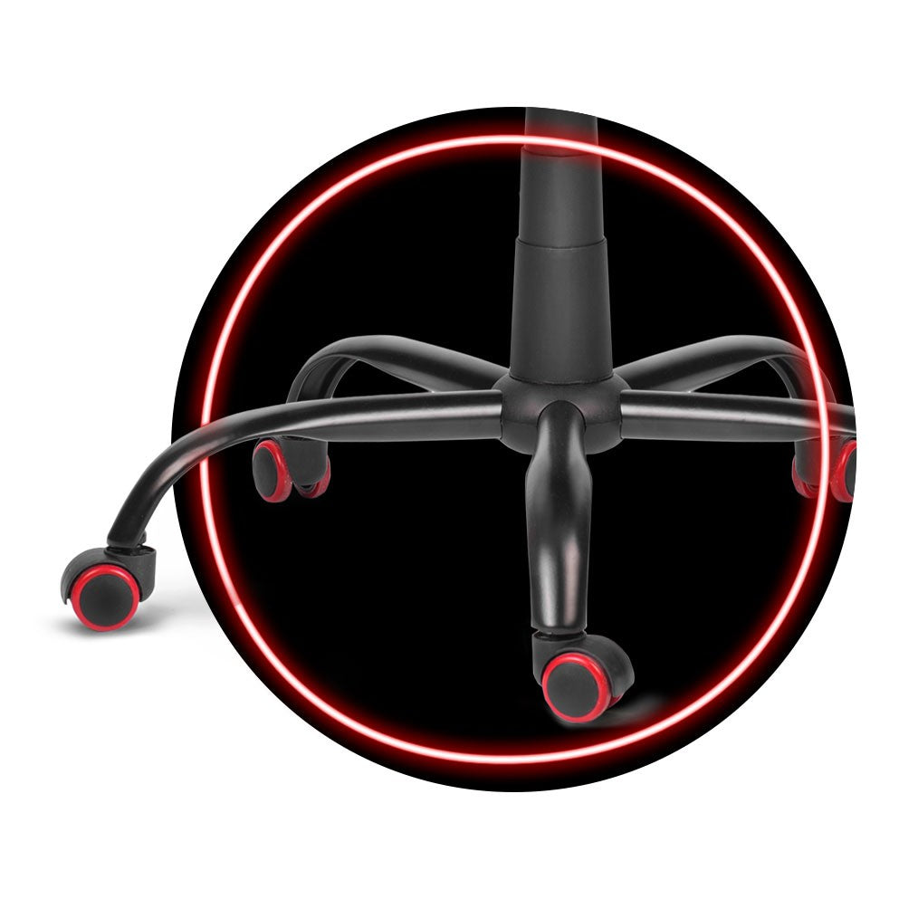 Žaidėjo biuro kėdė Sofotel Cerber juodai raudona