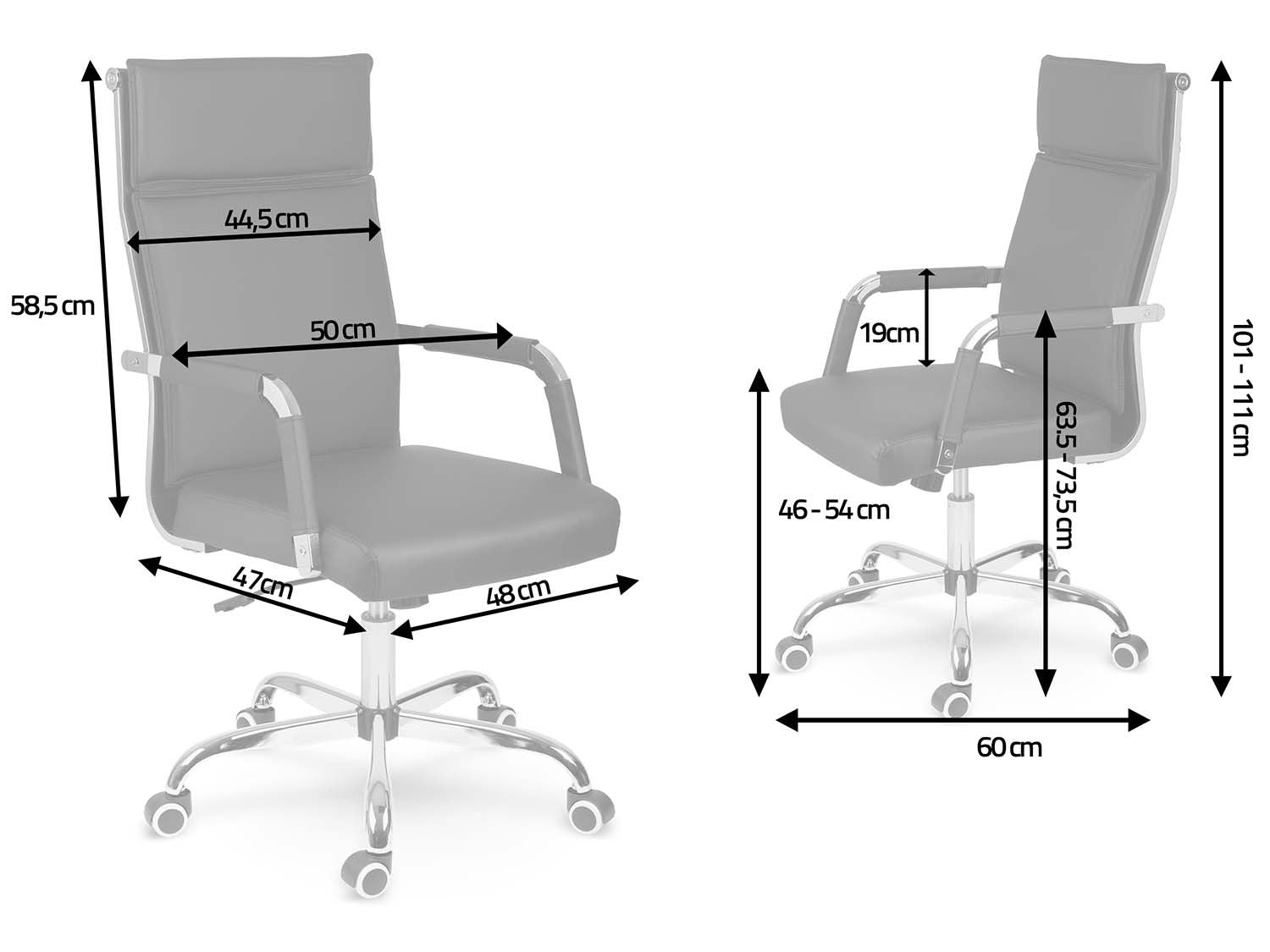 Biuro kėdė Sofotel Koiba juoda
