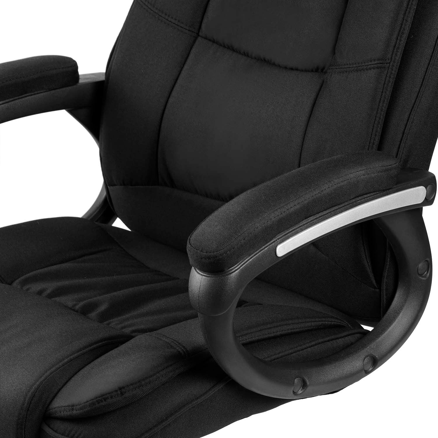 Sofotel Porto biuro kėdė - juoda medžiaga