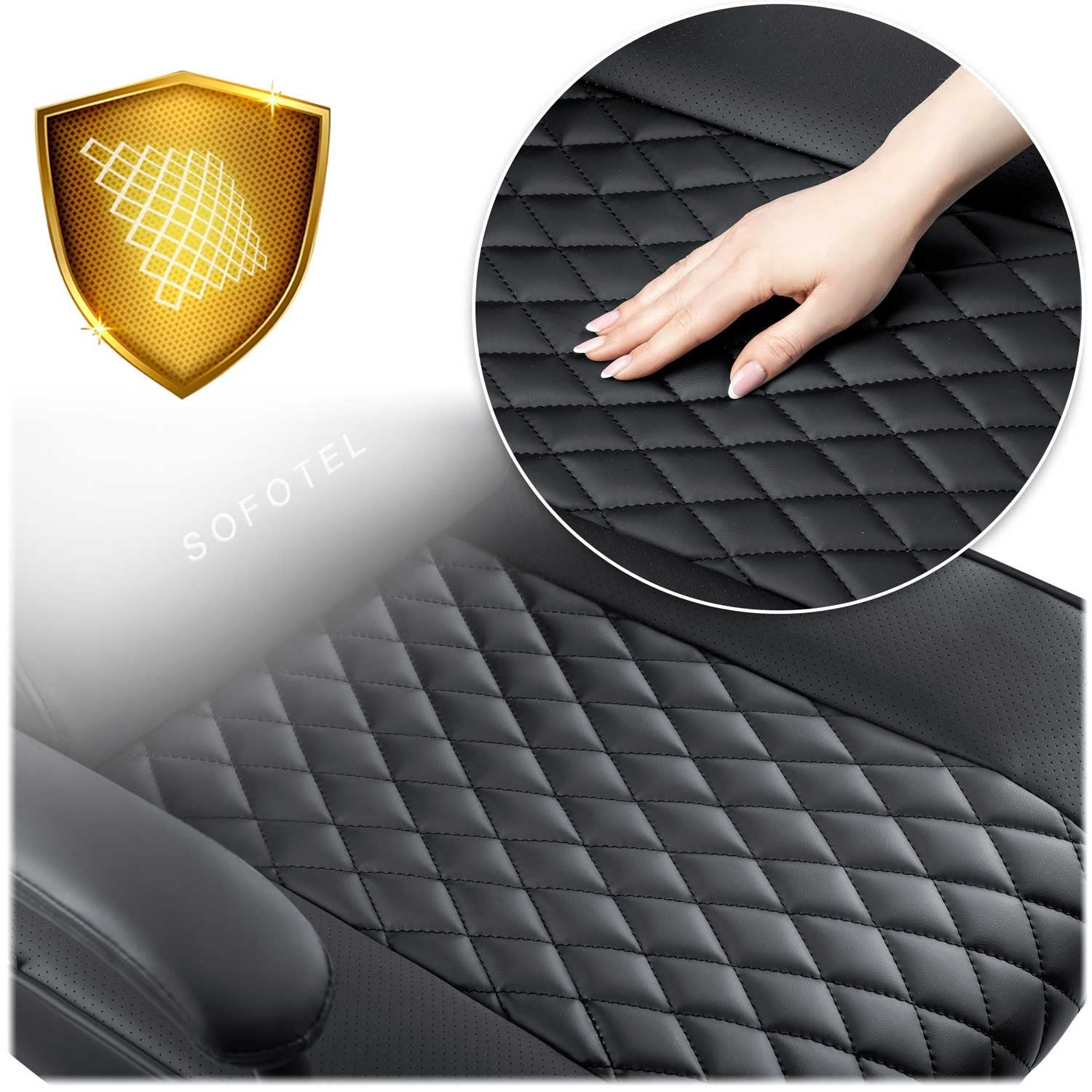 Sofotel Verona biuro kėdė - juoda - 2581