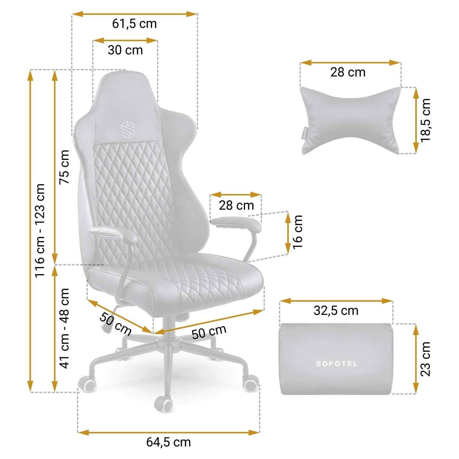 Sofotel Verona biuro kėdė - juoda - 2581