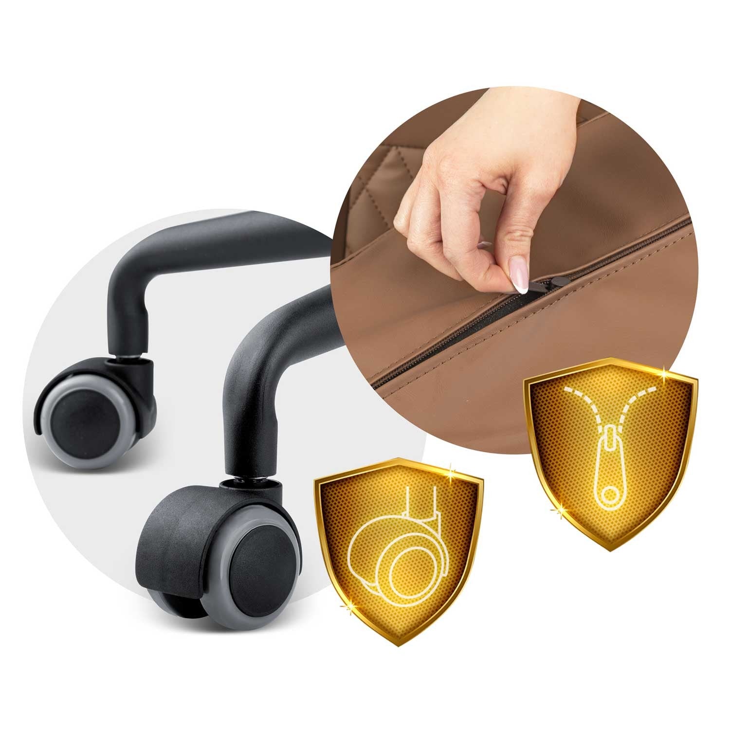 Sofotel Verona biuro kėdė - rudas - 2582