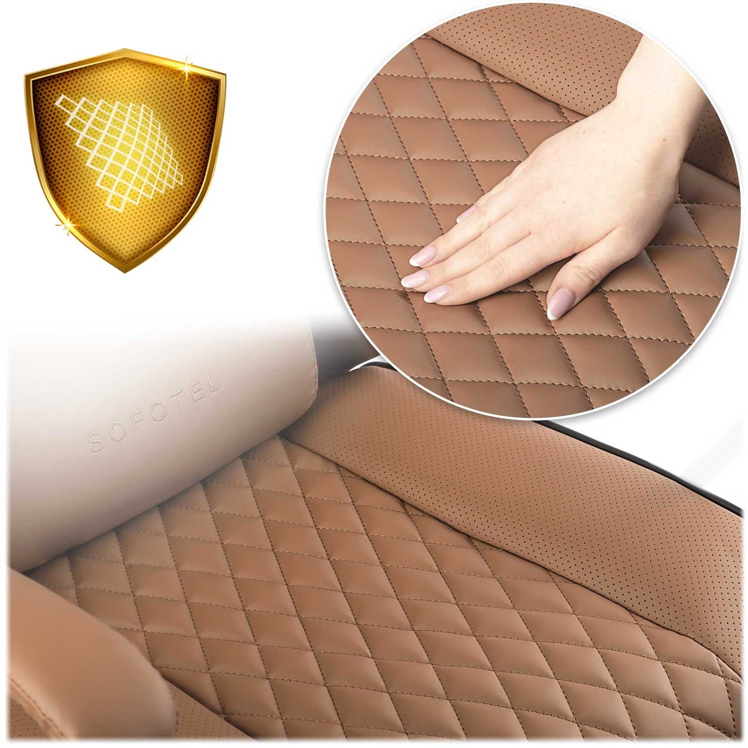 Sofotel Verona biuro kėdė - rudas - 2582