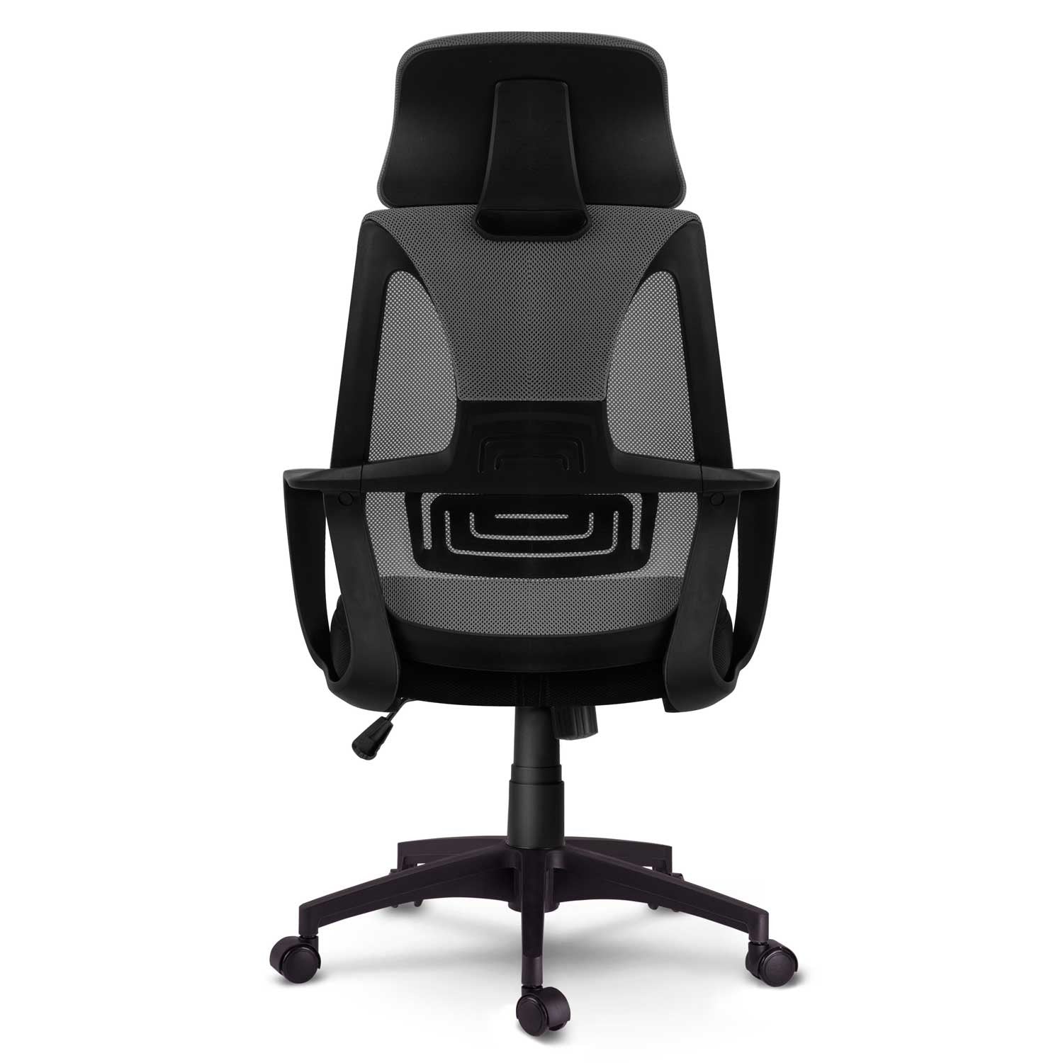 Biuro kėdė su mikrovilke Praga - pilka