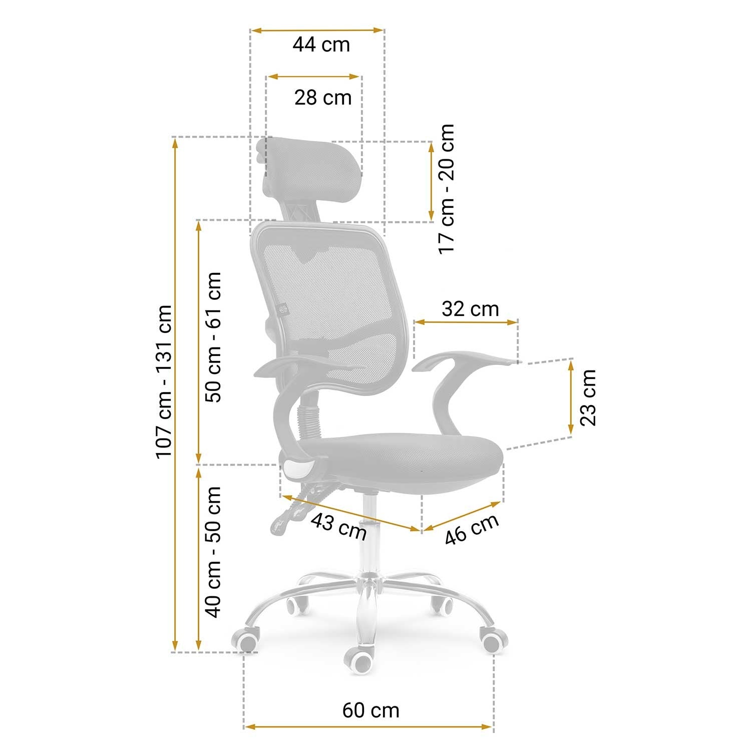 Sofotel Ryga, juodas, biuro kėdė iš mikrovilkių