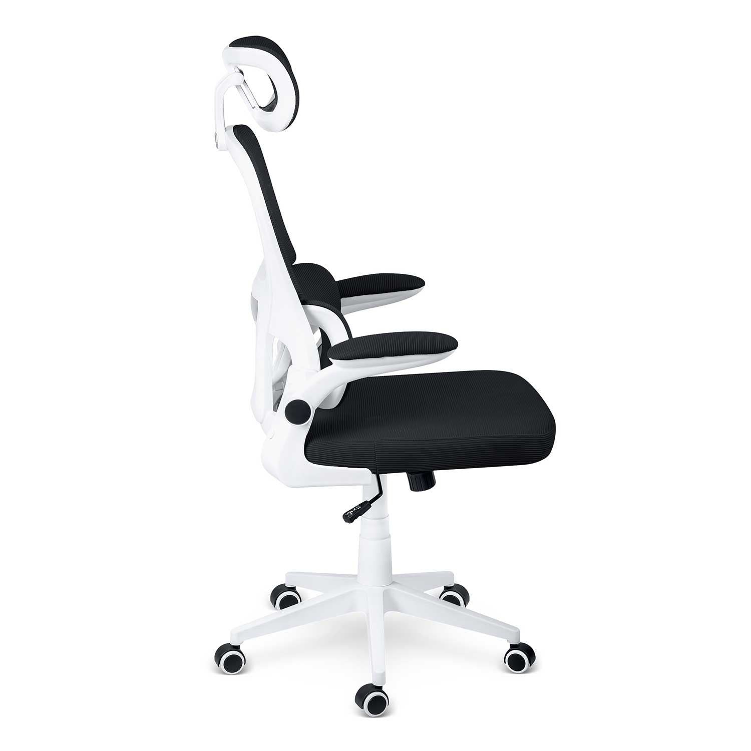 Sofotel Formax biuro kėdė iš mikrovilkių, juoda