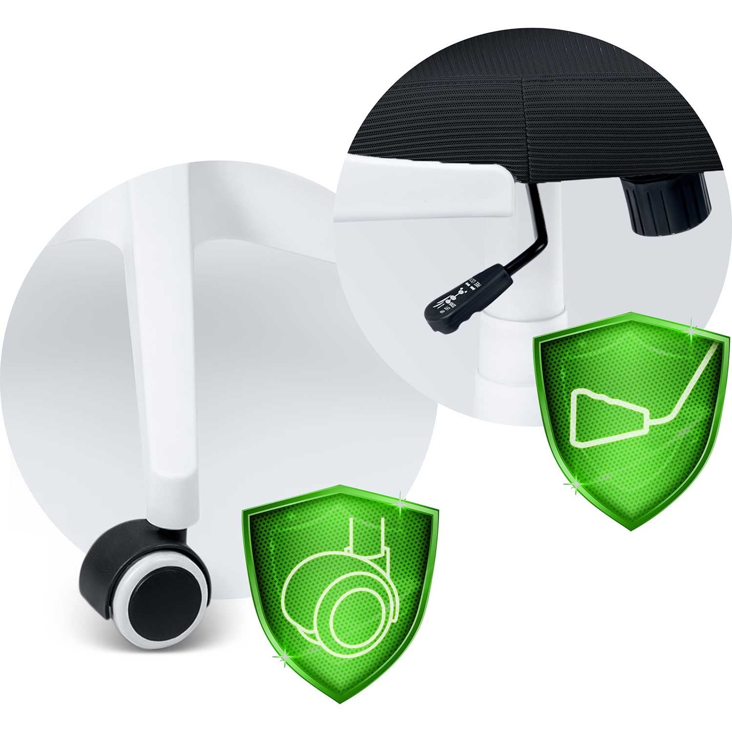 Sofotel Formax biuro kėdė iš mikrovilkių, juoda