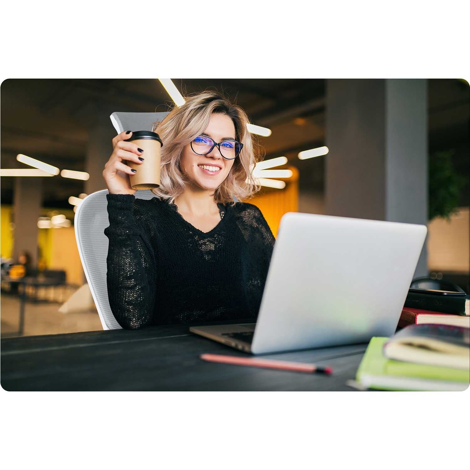 Sofotel Formax pilkasis biuro kėdė iš mikrovilkių