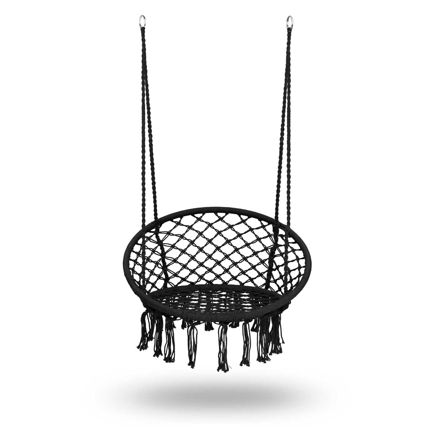 Boho sėdynė, juodoji