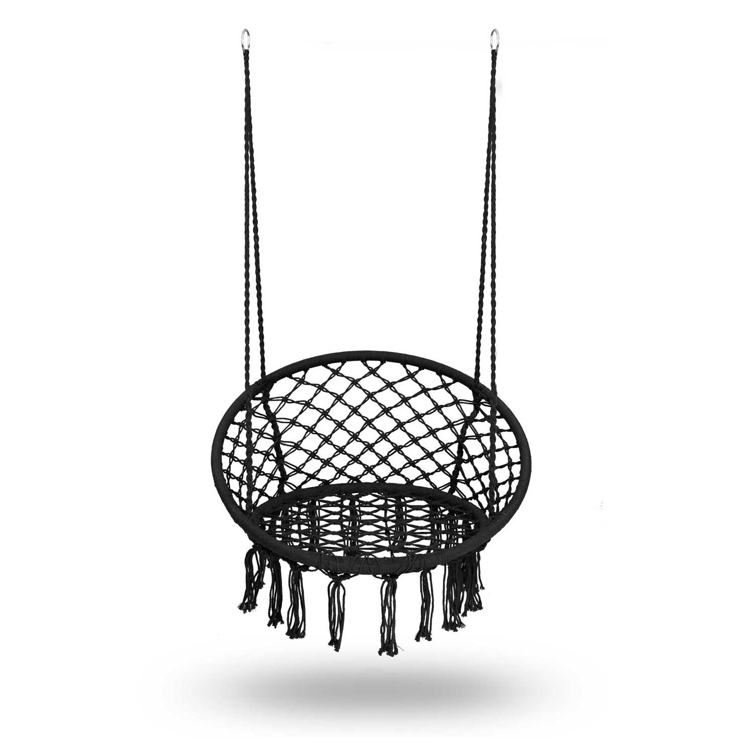 Boho sėdynė, juodoji