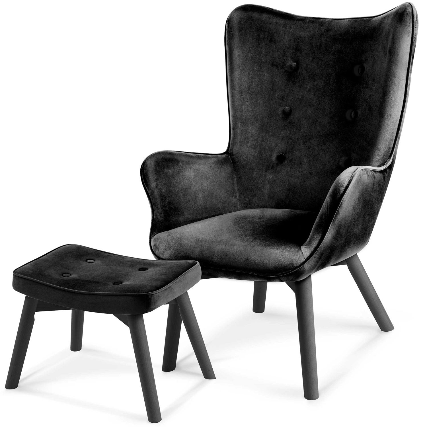 Aulė ausų su kojomis Sofotel Norse juoda