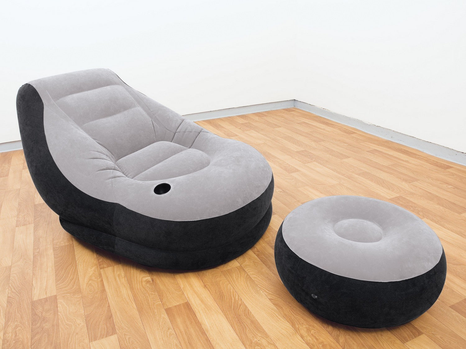 Veluro kėdė su 130 x 99 x 76 cm INTEX 68564 pagrindu