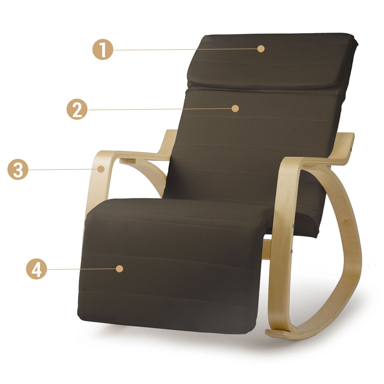 Suzi - rudos spalvos sėdynė