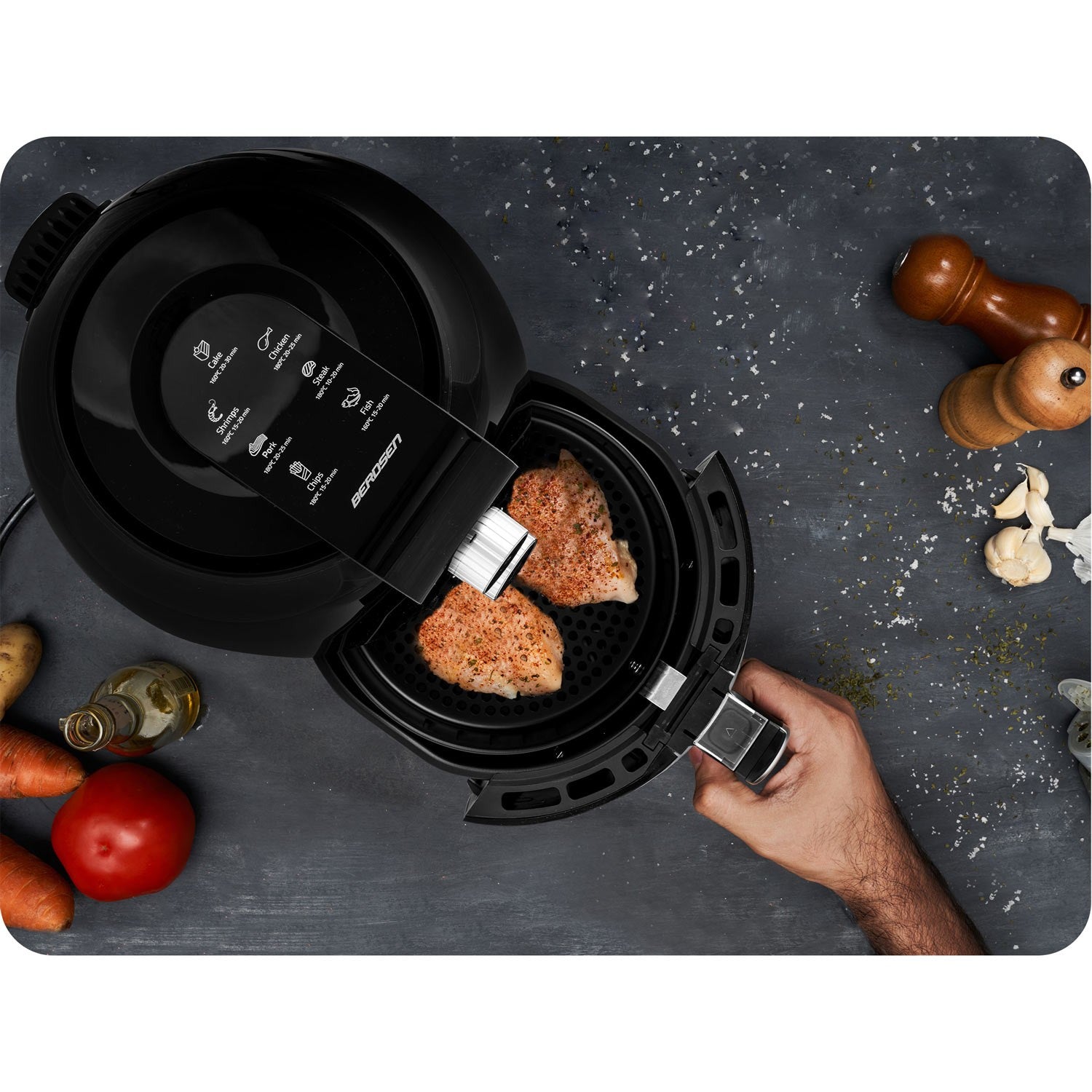 Air fryer BD-650 be riebalų