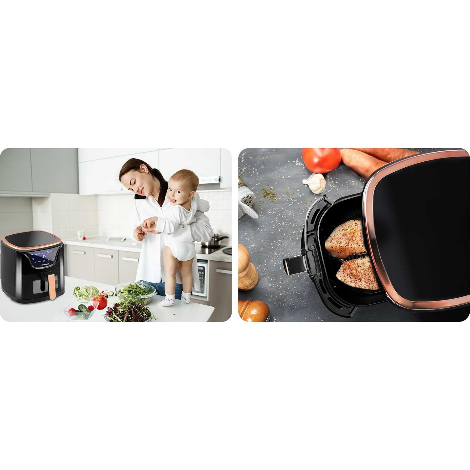 Air fryer BD-652 be riebalų