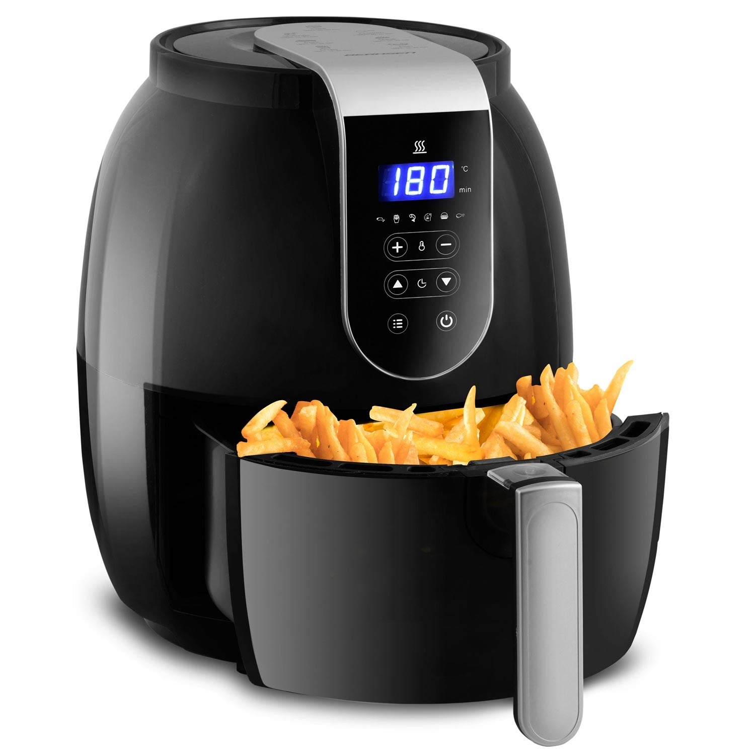 Riebalų be riebalų skrudintuvas su Air fryer BD-651 ekranu