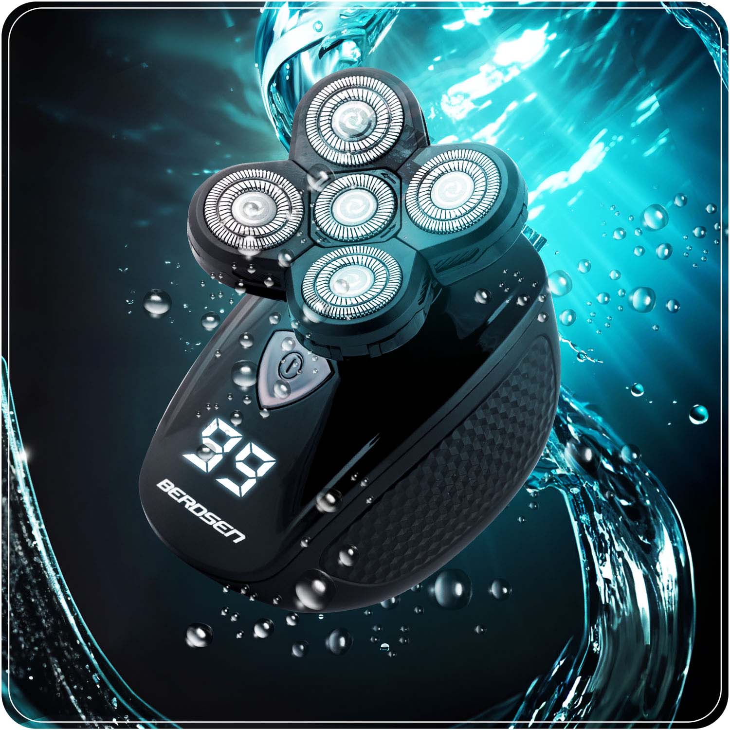 Berdsen BD-265 juoda elektrinė kirpykla