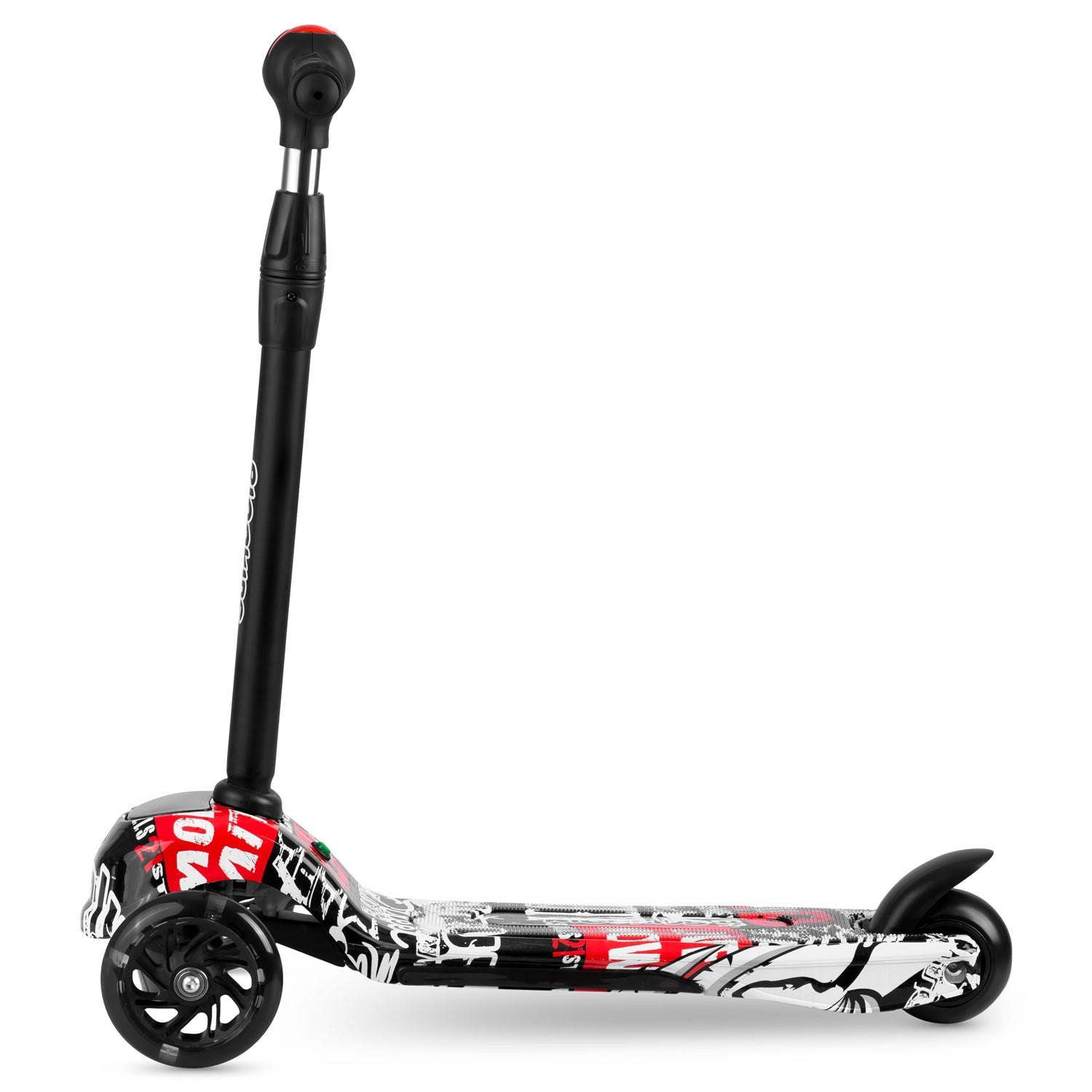 Ricokids Piko - juoda ir balta raudonos spalvos