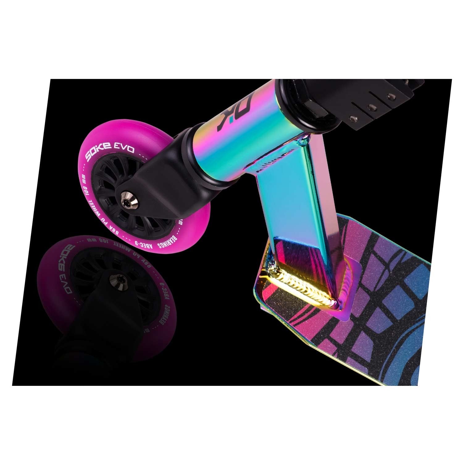 "Hulajnoga" "SOKE EVO street black neochrome"