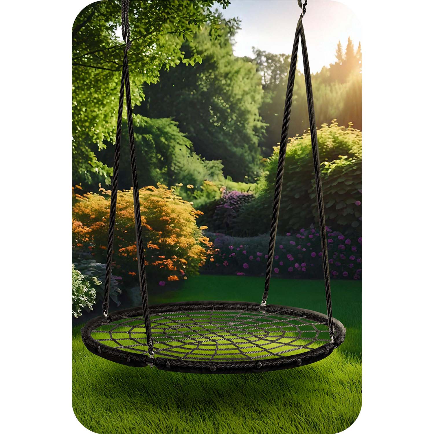 Neo-Sport NS-104 120 cm stambų stogų lizdų svyravimas